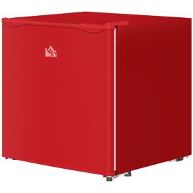 1.1 Cu.Ft Countertop Mini Freezer, Compact Upright Freezer with Removable Shelves, Red