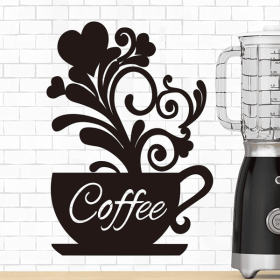 CIFbuy Vintage Industrial Coffee Wall Art Tin Sign Home Cafe Kitchen Decor Gift (TikTok, temu pick-up service)