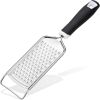 Professional Cheese Graters for Kitchen Stainless Steel Handheld, Metal Lemon Zester Grater With Handle For Cheese, Chocolate, Spices