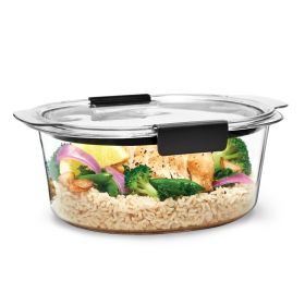 Round Leak Proof Food Storage Container, 6.97 cup