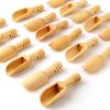 8pcs Mini Wooden Spoons Mini Bamboo Spoons for Bath Salts, tea scoop, Washing Powder spoon wooden candy spoon