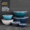 12-Piece Nesting Mixing Bowl Set, Blue