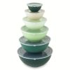 12-Piece Nesting Mixing Bowl Set - Green