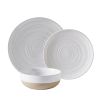 Abbott Stoneware 12-Piece Dinnerware Set