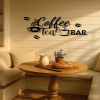 CIFbuy Vintage Distressed iron Coffee Sign Rustic Wall Decor for Kitchen Bathroom Porch Living Room Office (TikTok, temu pick-up service)