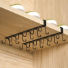 Double row hooks - for storing water cups and mugs, suitable for kitchens - a space saving organizing tool - easy to use