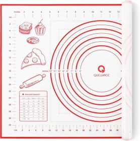 Silicone Pastry Baking Mat Dough - 16x24Inch Large Non Stick Slip Cookie Bread Rolling Mats Sheet