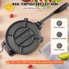 Tortilla Press, 10 Inch Tortilla and Roti Maker, Cast Iron Heavy Duty Tortilladora Press, Pre-Seasoned Pataconera Maker with 100 Pcs Parchment Paper