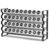 Spice Rack Organizer for Cabinet, Spice Organizer with 36 Empty Spice Jars, Lids, Spice Labels, and Funnel Complete Set