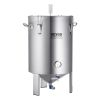 304 Stainless Steel Kettle, 16 GALLON Beer Brew Fermentor, Brew Bucket Fermentor for Brewing, Home Brewing Supplies with Base