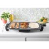 Plus 12"x20" Electric Ceramic Griddle, Nonstick, 1500 Watts, Temperature Control