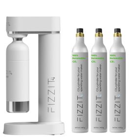 SpÃ¤rklÃ¯ Value Pack: Customize Your Hydration with Extra CO2 Gas Cylinders (C02 Cylinder: 3 Pack, Color: White)